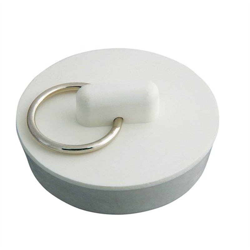 White Silicone Stopper For Bathroom 